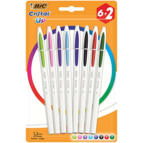 BIC Kugelschreiber Cristal Up 0,35mm, sortiert Blister à 6St +2St gratis BIC Kugelschreiber Cristal Up 0,35mm, sortiert Blister à 6St +2St gratis von BIC Cristal