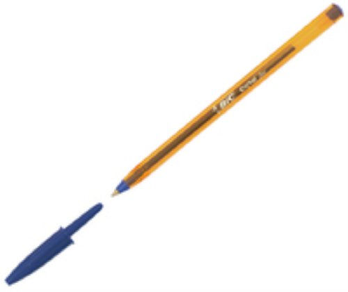 BIC 872730 Kugelschreiber Cristal fine – 50 Kulis in Blau – Strichstärke,0,35 mm - - fein – Dokumentenecht von BIC