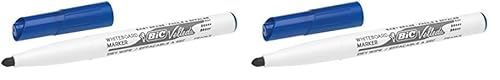 BIC Whiteboard Marker Velleda® 1741, 2,0 mm, blau (Packung mit 2) von BIC