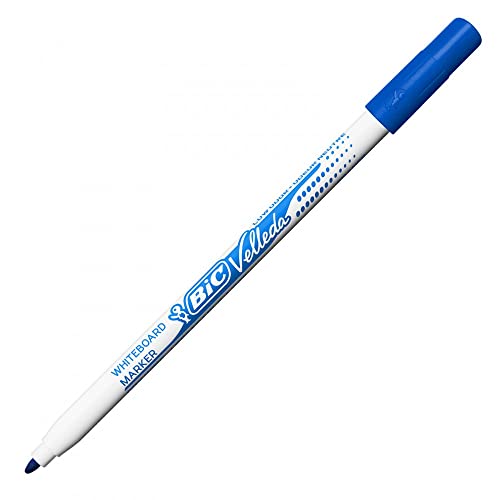 Bic 841841 Whiteboard-Marker Velleda 1721, Rundspitze, blau von Velleda