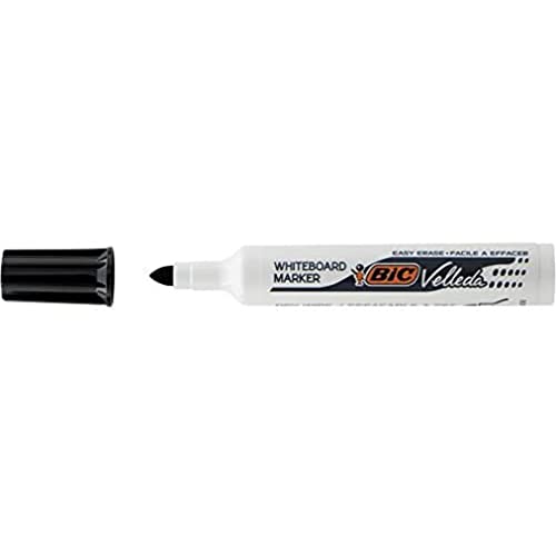 Bic 943031 Whiteboard-Marker Velleda 1711, Rundspitze, schwarz Bic 943031 Whiteboard-Marker Velleda 1711, Rundspitze, schwarz von BIC