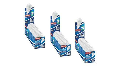 Tipp-Ex Korrekturroller Easy Refill Nachfüllkassetten – 14m x 5mm – 2 x 10er Pack – Ideal für Büro, Home Office & Schule von BIC