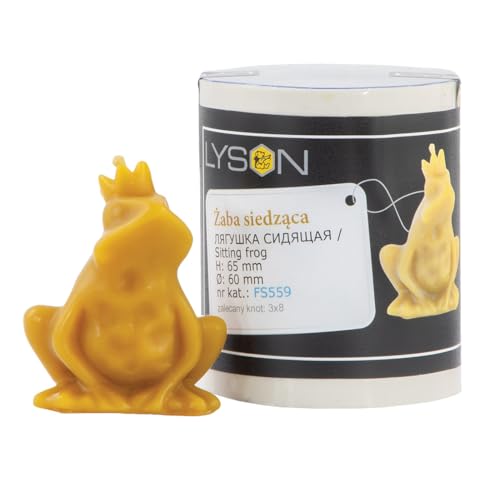 BIENE24.DE Kerzengießform Frosch mit Krone Silikonform Bienenwachskerzen Silikonform zur Kerzenherstellung Bienen Imkerei Imker von BIENE24.DE