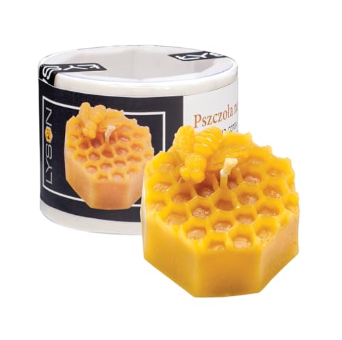 Kerzengießform Biene auf der Wabe Silikonform Kerzen Bienenwachs Bienen Imkerei von BIENE24.DE