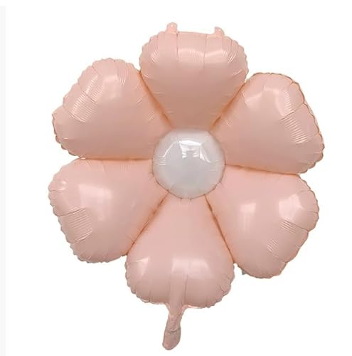 BIEUFBJI 10 Stück Folienballons mit Schmetterlingen, Gänseblümchen, Luftballon, Schmetterling, Gänseblümchen, Garten, Thema, Geburtstage, Party, Hochzeit, Dekorationen von BIEUFBJI