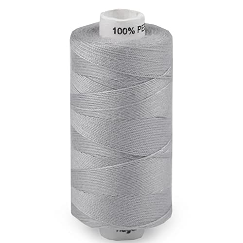 200 Meter Jeansnähgarn - Tex: 30x3 - Garnstärke: 0,5 (Hellgrau) von BIG-SAM Kurzwaren & Handarbeitsartikel