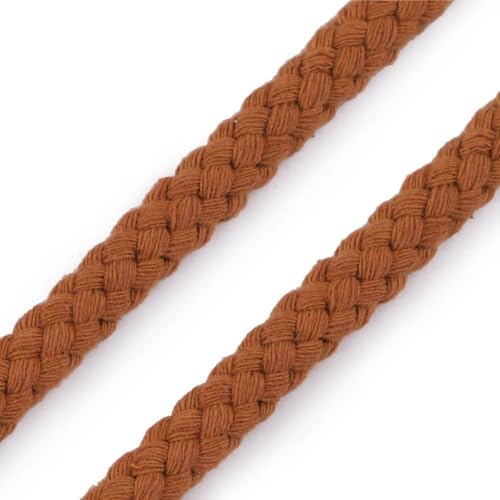 Kordelschnur in Cognac-Braun, Ø 10-12 mm, geflochten, Meterware, für Jacke, Hose, Kränze, Dekoschnur Kordelschnur in Cognac-Braun, Ø 10-12 mm, geflochten, Meterware, für Jacke, Hose, Kränze, Dekoschnur von BIG-SAM Kurzwaren & Handarbeitsartikel