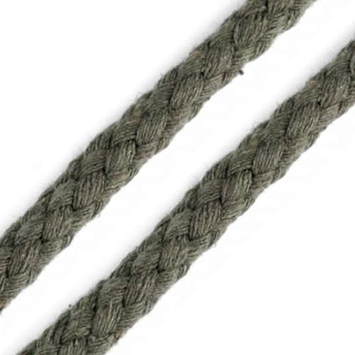 Kordelschnur in Grün-Khaki, Ø 10-12 mm, geflochten, Meterware, für Jacke, Hose, Kränze, Dekoschnur Kordelschnur in Grün-Khaki, Ø 10-12 mm, geflochten, Meterware, für Jacke, Hose, Kränze, Dekoschnur von BIG-SAM Kurzwaren & Handarbeitsartikel