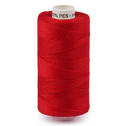 200 Meter Jeansnähgarn - Tex: 30x3 - Garnstärke: 0,5 (Rot) von BIG-SAM