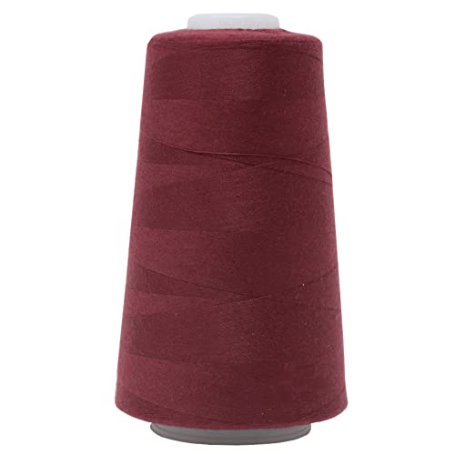 4 Konen Overlockgarn - á 3000 yds = 2743.2 m // 12.000 yds = 10972.8 m - Auswahl aus 26 Farben (068 - Bordeaux Rot) von BIG-SAM