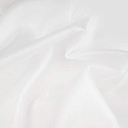 Aufbügel Flecken | extra soft | in verschiedenen Größen | aus 100% Baumwolle | in Unifarben | (Weiß, 8,5 x 25 cm) von BIG-SAM
