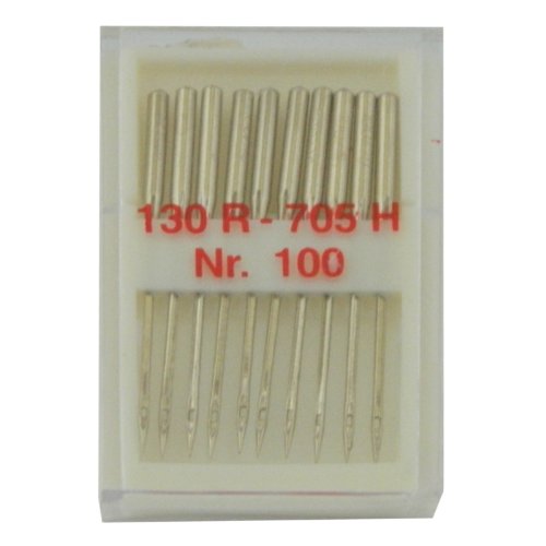 Universal Nähmaschinennadeln - 10 Maschinennadeln - Gr. 100 (Nadelstärke: 1,0) - mit Flachkolben, für alle gängigen Haushaltsnähmaschinen (10012) Universal Nähmaschinennadeln - 10 Maschinennadeln - Gr. 100 (Nadelstärke: 1,0) - mit Flachkolben, für alle gängigen Haushaltsnähmaschinen (10012) von BIG-SAM