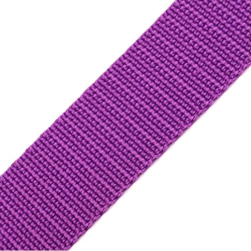 BIG-SAM - 10567-20mm Gurtband - Polypropylen - 1, 5 oder 10 Meter Angebote (1 Meter, Lila (40)) von BIG-SAM