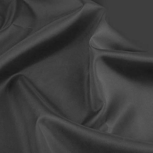 Futterstoff | 0,5m x 150cm Breit | aus 100% Polyester (Grau-Trüb) von BIG-SAM