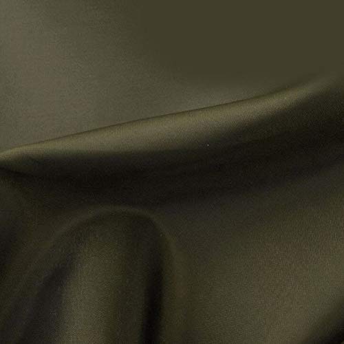 Futterstoff | 0,5m x 150cm Breit | aus 100% Polyester (Olivgrün) von BIG-SAM