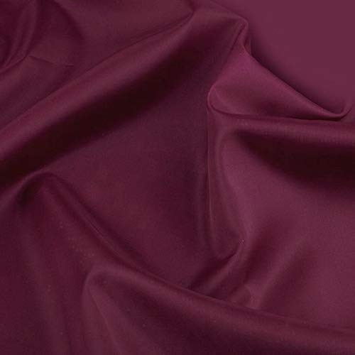 Futterstoff | 0,5m x 150cm Breit | aus 100% Polyester (Rosa-Lila) von BIG-SAM