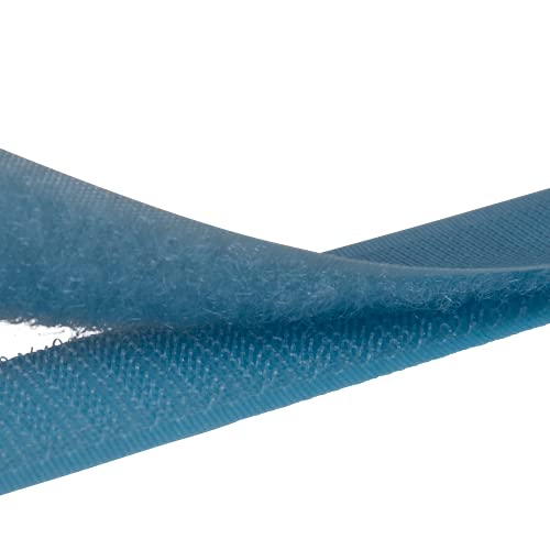 Klettband | 20 mm breites Band | Haken und Flauschband - Hook und Loop | zum Annähen | Farbe: Hellblau Klettband | 20 mm breites Band | Haken und Flauschband - Hook und Loop | zum Annähen | Farbe: Hellblau von BIG-SAM
