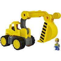 BIG Power-Worker Midi Bagger mit Figur 800054835 Spielzeugauto von BIG