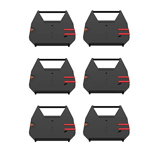 Kompatible Farbbandkassette für Brother em200, für Brother EM100, EM1050, EM200, EM2050, EM250, EM2050D, EM300, EM401, EM411, CE25, CE30, CE320, CE333, CE40, 6 Stück Kompatible Farbbandkassette für Brother em200, für Brother EM100, EM1050, EM200, EM2050, EM250, EM2050D, EM300, EM401, EM411, CE25, CE30, CE320, CE333, CE40, 6 Stück von BIGGER