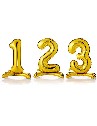 Luftballon Zahl Luftballon Gold 70cm Gold Freistehend Folienballon Luftballon Zahl Luftballon Gold 70cm Gold Freistehend Folienballon von BIGIEMME SRL