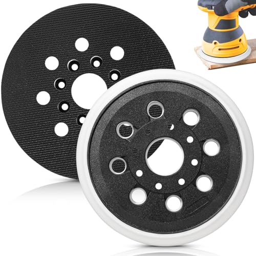 BIGP 2 Stück 125mm Schleifteller für Bosch GEX 125-1 AE, PEX 220 A & AE, Skil 7402/7490, 8 Löcher Klett Stützteller Schleifplatte für Bosch RSO34 & RS035 Exzenterschleifer Schleifgeräte BIGP 2 Stück 125mm Schleifteller für Bosch GEX 125-1 AE, PEX 220 A & AE, Skil 7402/7490, 8 Löcher Klett Stützteller Schleifplatte für Bosch RSO34 & RS035 Exzenterschleifer Schleifgeräte von BIGP