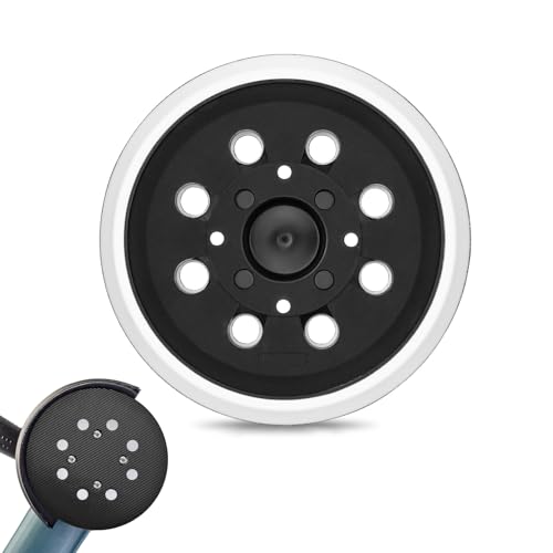 BIGP Schleifteller 125 mm für Bosch PEX 300 AE und 400 AE, 8 Löcher – Schleifplatte mit Hook und Loop für Exzenterschleifer (1 Stück) von BIGP