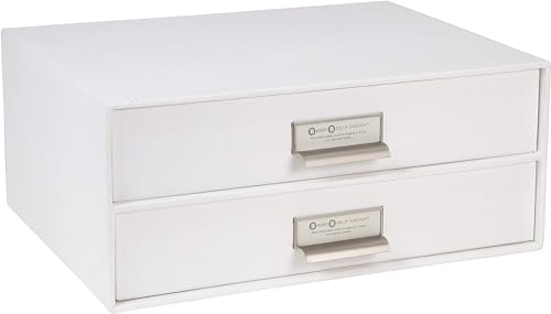 Bigso Box of Sweden Birger Dokumenten-Briefkasten mit 2 Schubladen, Faserplattenrahmen, Schreibtisch-Schubladen für lose Papiere, Dokumente und mehr, mit Metall-Etikettenhalter, 33,3 x 25,4 x 14,5 cm, Bigso Box of Sweden Birger Dokumenten-Briefkasten mit 2 Schubladen, Faserplattenrahmen, Schreibtisch-Schubladen für lose Papiere, Dokumente und mehr, mit Metall-Etikettenhalter, 33,3 x 25,4 x 14,5 cm, von BIGSO BOX OF SWEDEN