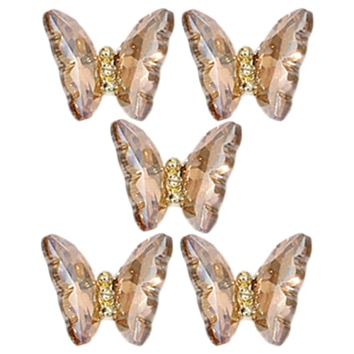 1 Beutel Schmetterlings-Charms, 3D-Nägel, Kunst, Handwerk, Dekoration, Zubehör für den professionellen Gebrauch und den professionellen Gebrauch von BIGULA