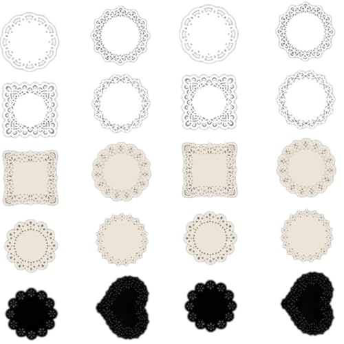 20 Blatt Vintage Aesthetic Scrapbooking Papier Dekoratives Hintergrundpapier für Scrapbooking Planer Journal Fotorahmen von BIGULA