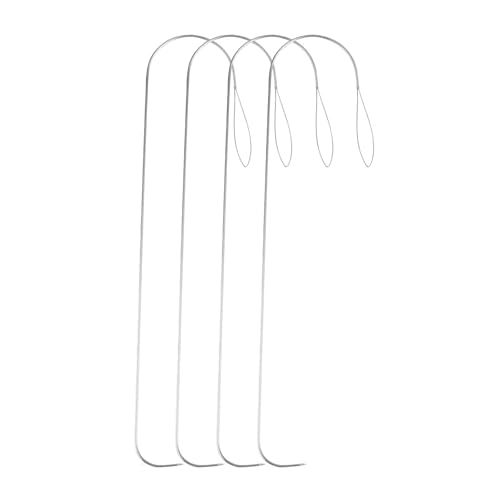 4-teiliges Perlen-Spinner-Nadel-Set, tragbares Perlen-Spinner-Nadel-Set, große Öhrnadel für handgefertigten Schmuck und Perlenarbeiten von BIGULA