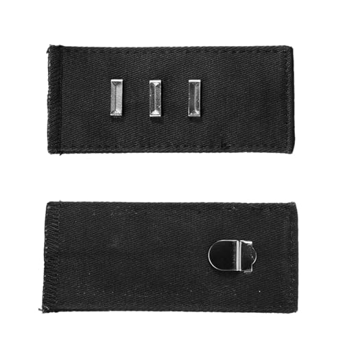 BIGULA Haken-Taillenband-Verlängerung mit Haken, verstellbare Bundverlängerung für Damen, Herren, Hosen, Jeans, Rock, Hosen von BIGULA