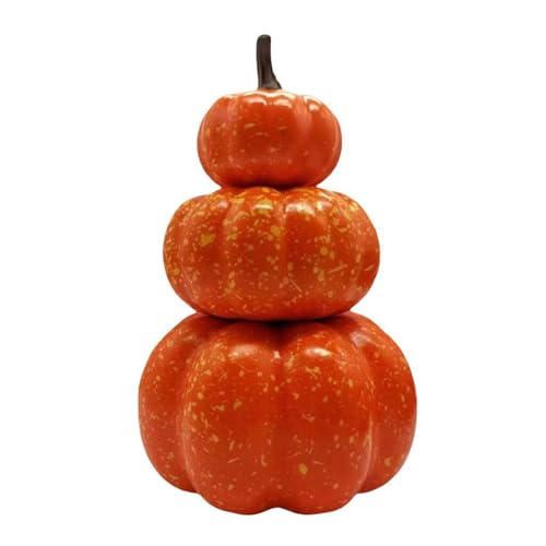 BIGULA Halloween Künstliche Kürbis-Figuren Schreibtisch-Dekorationen Weiß/Gelb Kürbis-Ornamente Festival Partys Dekorationen BIGULA Halloween Künstliche Kürbis-Figuren Schreibtisch-Dekorationen Weiß/Gelb Kürbis-Ornamente Festival Partys Dekorationen von BIGULA