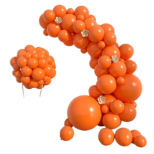 Latex-Ballonbogen-Set, verschiedene Größen, 5/12/10/45,7 cm, Party-Dekoration für Geburtstag, Hochzeit, Babyparty, Latex-Luftballons, 100 Stück von BIGULA