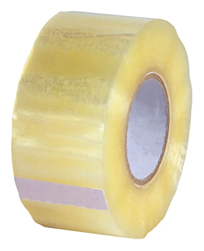 BIGtec 1 Rolle Qualitätspackband extra lang Paketklebeband Klebeband Packband Paketband Verpackungsband Kartonband Standard 150m lang 48mm breit transparent Verpackungsmaterial Pakete Karton von BIGtec