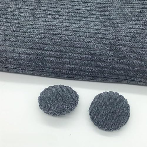 BIHOOA 10 Stück 10–38 mm runde, mit Stoff überzogene Knöpfe aus Cord, Samtknöpfe mit Metallschaft, Knöpfe für Kleidung, Basteln, Nähen BIHOOA 10 Stück 10–38 mm runde, mit Stoff überzogene Knöpfe aus Cord, Samtknöpfe mit Metallschaft, Knöpfe für Kleidung, Basteln, Nähen von BIHOOA