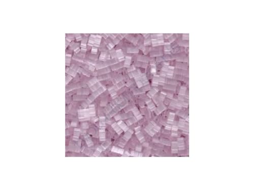 5g Miyuki halbe Tila Perlen Seidenblasse Rose, 5x2.3 mm (Silk Pale Rose) von BIJOUX COMPONENTS