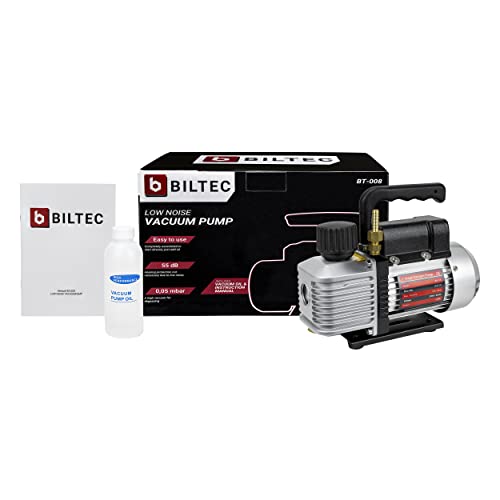 BILTEC - Vakuumpumpe - geeignet für Gießharze, Vakuumeinspritzung, Trocknung - hohe Leistung - geräuscharm von BILTEC