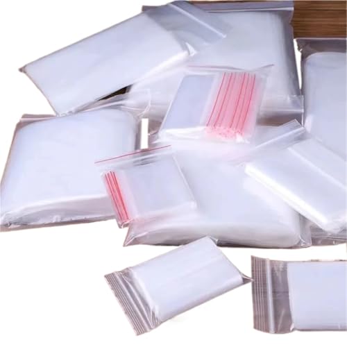 Transparente, mit Reißverschluss versiegelte Beutel, Kunststoff-Aufbewahrungsbeutel for kleine Schmuckstücke, Küche, Lebensmittelverpackung, wiederverschließbarer Dichtungsbeutel, Großhandel(A-12x18cm Transparente, mit Reißverschluss versiegelte Beutel, Kunststoff-Aufbewahrungsbeutel for kleine Schmuckstücke, Küche, Lebensmittelverpackung, wiederverschließbarer Dichtungsbeutel, Großhandel(A-12x18cm von BIMRTGXR