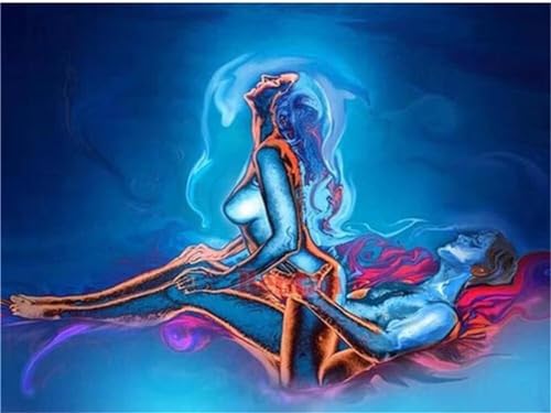 BINGDOU Abstraktes Paar Sexy 5D Diamond Painting Set Erwachsene, Daiments Painting Erwachsene, Stitch Diamond Painting Erwachsene Groß, Vollbohrer Diamant füR Home Wanddekoration 80x120cm BINGDOU Abstraktes Paar Sexy 5D Diamond Painting Set Erwachsene, Daiments Painting Erwachsene, Stitch Diamond Painting Erwachsene Groß, Vollbohrer Diamant füR Home Wanddekoration 80x120cm von BINGDOU