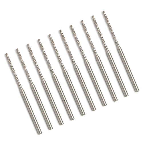 10 Stück 2,35 mm Schaft, kleines Spiralbohrer-Set für Präzisions-Handwerksprojekte und Schmuckherstellung, Lochbohrwerkzeuge 10 Stück 2,35 mm Schaft, kleines Spiralbohrer-Set für Präzisions-Handwerksprojekte und Schmuckherstellung, Lochbohrwerkzeuge von BINGGA