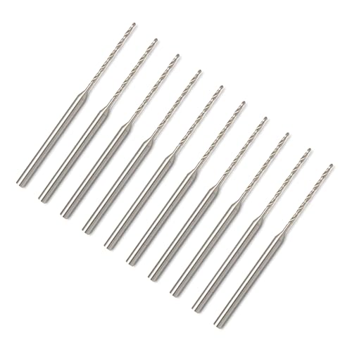 10 Stück 2,35 mm Schaft, kleines Spiralbohrer-Set für Präzisions-Handwerksprojekte und Schmuckherstellung, Lochbohrwerkzeuge 10 Stück 2,35 mm Schaft, kleines Spiralbohrer-Set für Präzisions-Handwerksprojekte und Schmuckherstellung, Lochbohrwerkzeuge von BINGGA