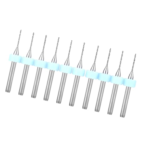 10 Stück PCB Spiralen Rillen Bohrer zum Gravieren und präzise Leiterplattenarbeiten, weiche Materialien, Bohrzubehör 10 Stück PCB Spiralen Rillen Bohrer zum Gravieren und präzise Leiterplattenarbeiten, weiche Materialien, Bohrzubehör von BINGGA