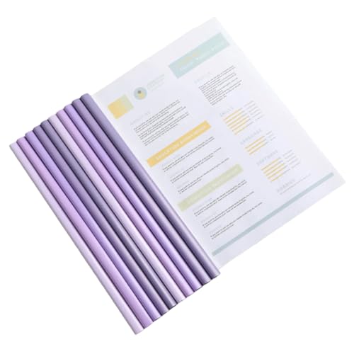10 transparente Deichselbuchhüllen, Papierordner, Schiebestangen, Lebenslaufhüllen, Ordner, Berichtshüllen, Aktenordner 10 transparente Deichselbuchhüllen, Papierordner, Schiebestangen, Lebenslaufhüllen, Ordner, Berichtshüllen, Aktenordner von BINGGA