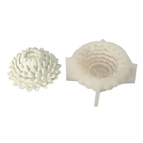 3D-Blumen-Silikonformen, 3D-Blumenformen für Seife, Heimdekoration, Gips, Dekoration, Epoxidharz-Projekt von BINGGA