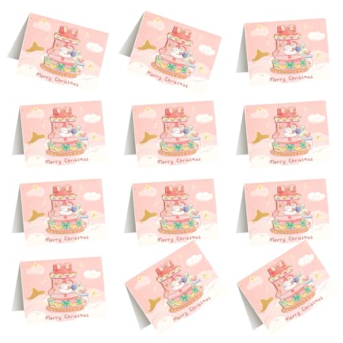 BINGGA 3D-Weihnachtskarten, 9,1 x 12,7 cm, Weihnachtsgrußkarte, Winterurlaub, Grußkarte, Neujahrskarte für Freunde, 30 Stück BINGGA 3D-Weihnachtskarten, 9,1 x 12,7 cm, Weihnachtsgrußkarte, Winterurlaub, Grußkarte, Neujahrskarte für Freunde, 30 Stück von BINGGA