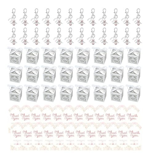 BINGGA Elegante Angelic Schlüsselanhänger und Süßigkeiten Aufbewahrungsbox Bündel mit Dankeskarten 24 Stück für besondere jeden Anlass täglichen Gebrauch BINGGA Elegante Angelic Schlüsselanhänger und Süßigkeiten Aufbewahrungsbox Bündel mit Dankeskarten 24 Stück für besondere jeden Anlass täglichen Gebrauch von BINGGA