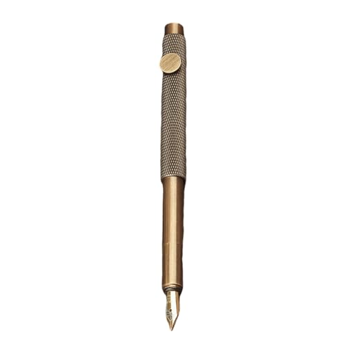 BINGGA Glattes Schreiben, Handschrift, Stift zum Skizzieren, Handschrift, Tinte, Stift, Luxus-Füllfederhalter, lange Spitze, mittlere Spitze, Tintenstift von BINGGA