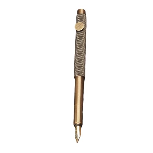 BINGGA Glattes Schreiben, Handschrift, Stift zum Skizzieren, Handschrift, Tinte, Stift, Luxus-Füllfederhalter, lange Spitze, mittlere Spitze, Tintenstift von BINGGA