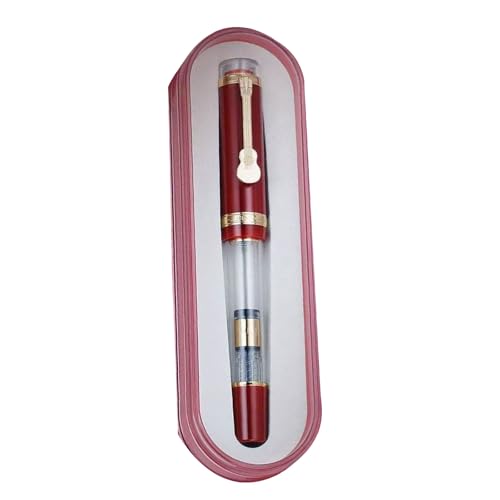 BINGGA Glattes Schreiben, Handschrift, Stift zum Skizzieren, Handschrift, Tinte, Stift, Luxus-Füllfederhalter, lange Spitze, mittlere Spitze, Tintenstifte von BINGGA