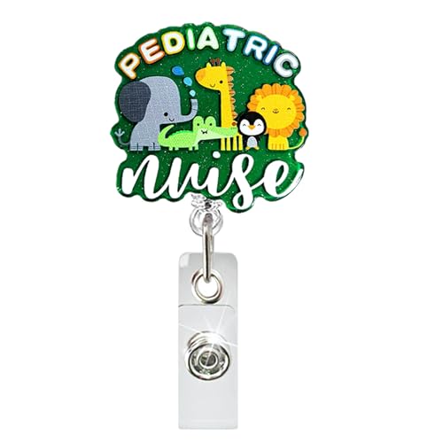 Krankenschwestern, Arzt-Abzeichen, Spulen-Halter, Cartoon-Acryl-Abzeichenhalter mit Clip, einziehbare Abzeichenrollen Krankenschwestern, Arzt-Abzeichen, Spulen-Halter, Cartoon-Acryl-Abzeichenhalter mit Clip, einziehbare Abzeichenrollen von BINGGA